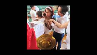 Laticia amp Leticia alona Baptism [upl. by Normac770]