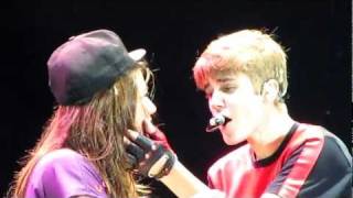 One Less Lonely Girl Live Justin BieberNick Amato [upl. by Okihsoy]