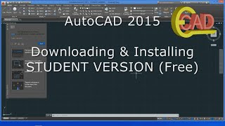 AutoCAD 2015 How to download and Install free student version [upl. by Pearla]