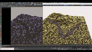 CORONA CHAOS SCATTER EXPLAINED  SCATTER  3DSMAX  GRASS  CREATE LANDSCAPE  BASICS  Part 1 [upl. by Vokay]