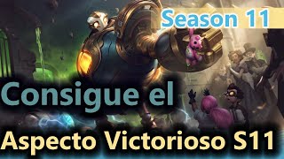 Cómo conseguir el aspecto victorioso LoL 2021  ¿Qué campeón será  League of Legends S11 [upl. by Oak]