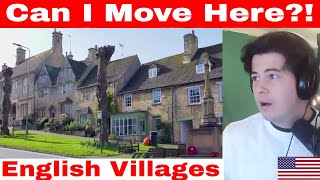 American Reacts The Most Beautiful ENGLISH villages in the COTSWOLDS  Part 1  Memory Seekers [upl. by Dempsey]