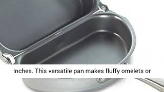 Nordic Ware Italian Frittata and Omelette Pan 84 Inches [upl. by Einafpets459]