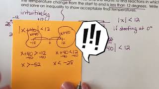 Solving Absolute Value Inequalities Part 4 Word Problems [upl. by Eedrahs]