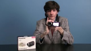 Panasonic HCV180 Camcorder Review  ZoomLowLight TESTS [upl. by Olleina]