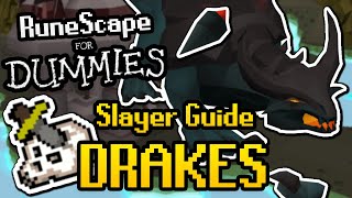 RuneScape For Dummies Drake Slayer Guide 2021 OSRS Guide [upl. by Motch]