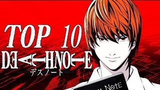 Top 10Mejores Momentos de Death Note [upl. by Sil]