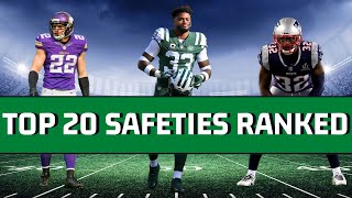 Ranking The Top 20 Safeties in the NFL 2020 [upl. by Dnob]