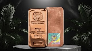 Copper 1 Kilo Germania Mint Cast Bar  BOLD Precious Metals [upl. by Conlin]