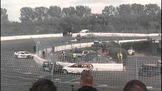 Speedway Warneton destruction derby 21 juin 2015 [upl. by Inalej530]