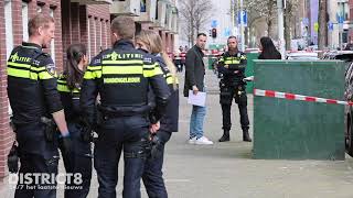 Man gewond bij steekincident in woning Van Ostadestraat Den Haag [upl. by Chavey956]