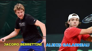 ATP CHALLENGER FRANCAVILLA ITALY MEN SINGLE JACOPO BERRETTINI VS ALEXIS GALARNEAU LIVE SCORE [upl. by Donell]