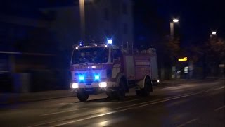 Großbrand KdoW FF Obertshausen  TLF2450 FF Rödermark OberRoden [upl. by Hui977]