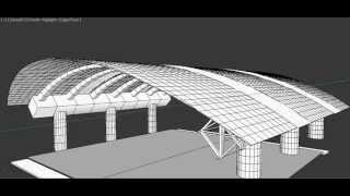 Diseño cubierta canchas de tenis quotQuito Tenis y Golf Clubquot [upl. by Enomas]