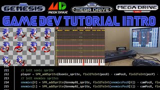 Sega Genesis amp Mega Drive Beginners Game Dev Tutorial Series Intro [upl. by Aekerly]