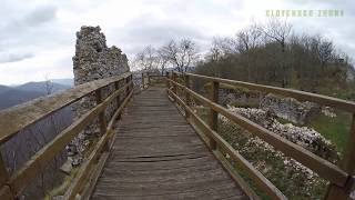 Hrad Muráň Muránska planina  Veľká lúka Chov koní na Muránskej planine Castle of Muran [upl. by Davies434]