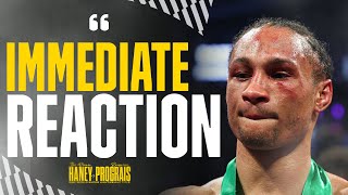 Regis Prograis Post Fight Press Conference After Devin Haney Defeat [upl. by Strephonn]