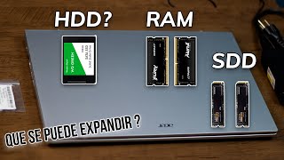 Acer ASPIRE 3 UPGRADE  Como aumentar la RAM y el almacenamiento   HDD SSD [upl. by Yentihw]