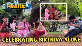 Celebrating birthday alone PRANK👀🔥 [upl. by Anirehtac]