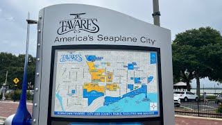 Our Complete Tour of Downtown Tavares FL  Things to Do in Tavares FL  Americas Seaplane City [upl. by Ezzo668]