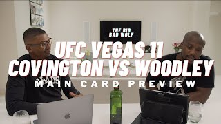 UFC Vegas 11 Covington vs Woodley  Main Card Preview [upl. by Drandell]