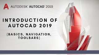 AutoCAD 2019 Introduction Beginner Tutorial  Basic Setting amp Navigation Tools [upl. by Htide]