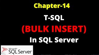 SQL Server  Bulk Insert CSV Data in SQL Server  Bulk Insert CSV Data in SQL Server Using TSQL [upl. by Adnirolc]