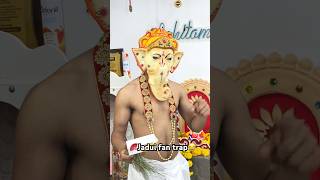 Jadui fan🪭 trap 🤣 ganeshchaturthi ganpatibappamorya गणेशचतुर्थी2024 hindufestival [upl. by Gans]