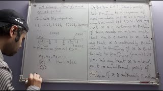 Limsup liminf and limit points from Analysis I by T Tao Part 1 [upl. by Selma]