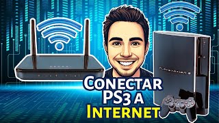 Como conectar playstation 3 a internet [upl. by Trinity]