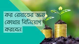 আয়কর আইন ২০২৪ অনুযায়ী কর রেয়াতের জন্য কোথায় বিনিয়োগ করবেন  Tax Rebate 2024  Chart Canvas [upl. by Ury]