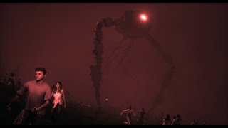 Horrifying Scene of Tripod Hunting People  A Game inspired by War of the Worlds Upcoming Game [upl. by Haiacim]