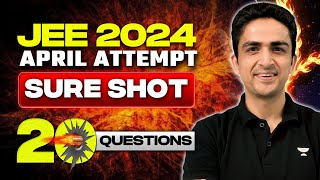 Sureshot 20 Questions of Maths  Jee Main 2024 April Attempt [upl. by Lever]