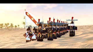 Roblox Napoleonic Wars  Garde Imperiale VS KGL  Andour  Austria [upl. by Asseral]