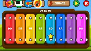 Xilófono Música Mágica  Juego educativo para aprender a tocar música y canciones [upl. by Tor]