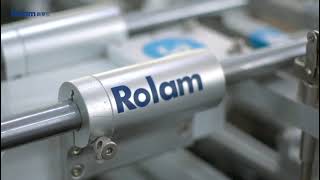 Rolam Folder Gluers in customer factory on the spot [upl. by Irrol]