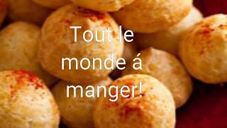 recette de Gougères au fromage [upl. by Haimorej]