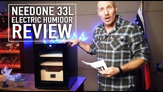 Needone 33L Electric Humidor Review [upl. by Navar]