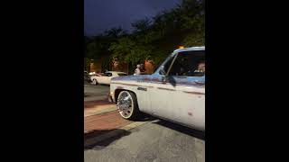 C10 single cab dually triplecrownrodding spokesandvouges chevy [upl. by Emelda803]