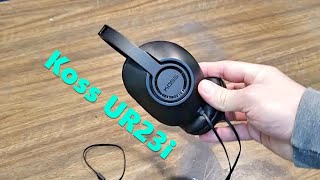 Koss UR23i Headphones Breaks In Review [upl. by Dikmen]