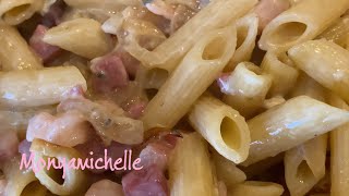 Penne con pancetta e gorgonzola sia dolce che piccante [upl. by Kruter]