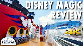 Disney Magic Tour amp Disney Magic Review  Disney Cruise Line  Cruise Ship Review 4K Ultra HD [upl. by Latonia]