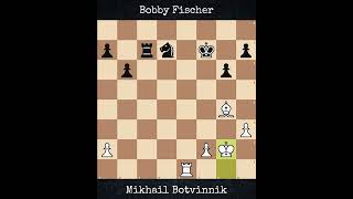 Mikhail Botvinnik vs Bobby Fischer  Olympiad  Varna Bulgaria 1962 [upl. by Eornom]