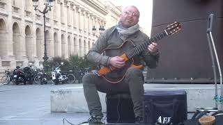 Artiste de rue Musicale place de la comédie Bordeaux [upl. by Jemima186]