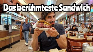 DER Laden in New York Katzs Delicatessen  Pastrami Sandwich [upl. by Idolla722]