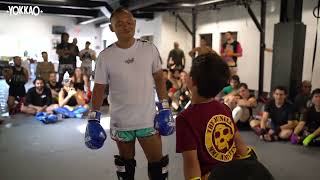 YOKKAO Muay Thai Seminar USA Tour 2022  Sparring Session in New Jersey [upl. by Cnahc]