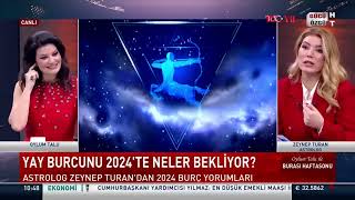 ZEYNEP TURAN TWİTBURC  OYLUM TALU İLE HAFTA SONU  BURÇLARI 2024TE NELER BEKLİYOR [upl. by Plunkett]