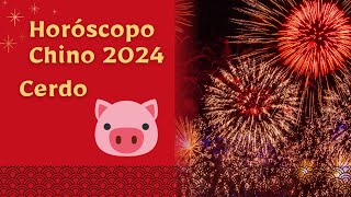 2024 HORÓSCOPO CHINO JABALÍ 🐷1923 1935 1947 1959 1971 1983 1995 2007 2019 y 2031 [upl. by Shieh862]