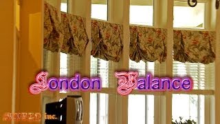 Beautiful LONDON VALANCES and SHADES [upl. by Gnouhp]