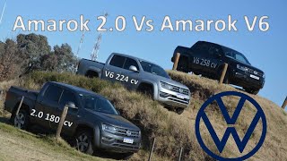 AMAROK 20 Vs AMAROK V6 [upl. by Rose]